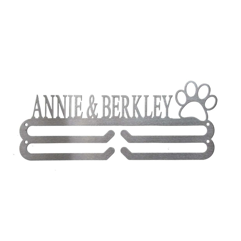 dog leash holder Annie & Berkley name