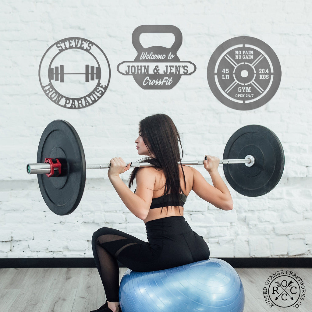 Lifting Weights Art Canvas Of Gym Motivation Wall Crossfit Decor