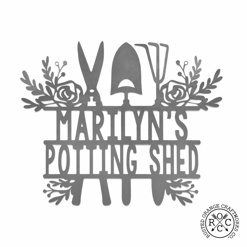 Marilyn's Potting Shed Sign