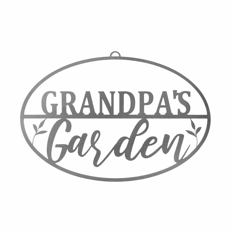 Grandpa’s garden oval