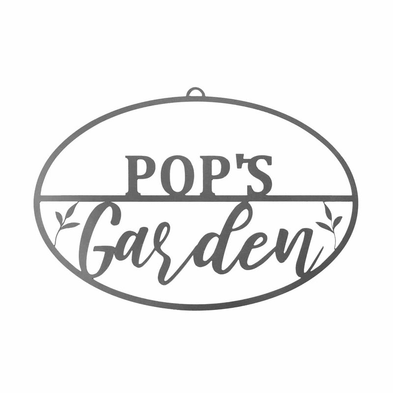 Pop’’s garden oval