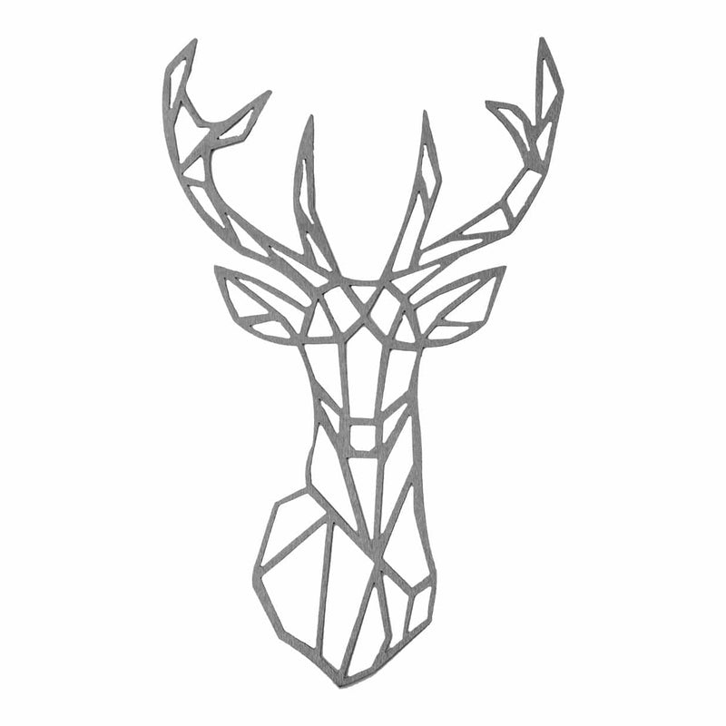 Geometric deer sign