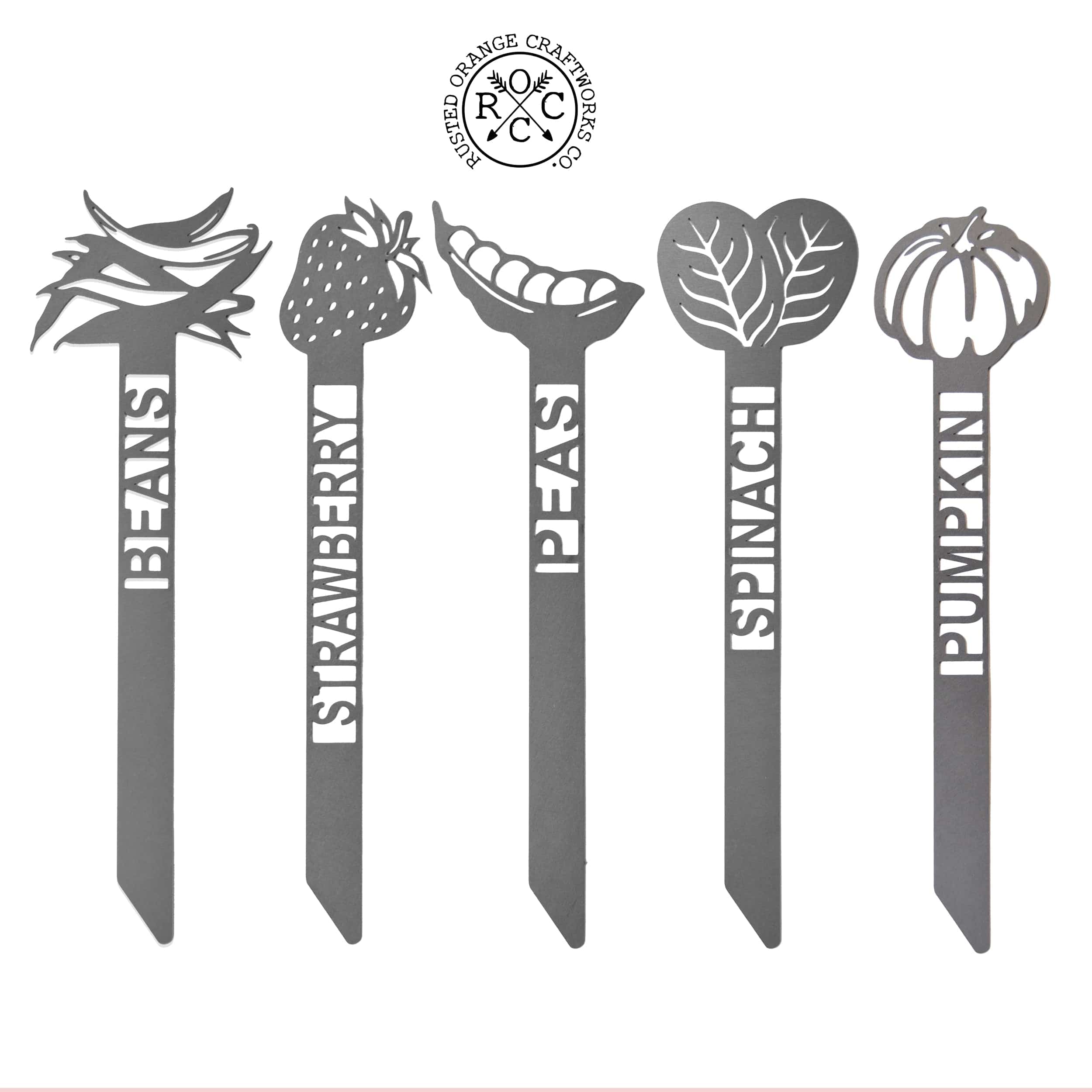 Green Thumb Plant Stakes- Your Favorite 5- Plant Labels Garden Markers