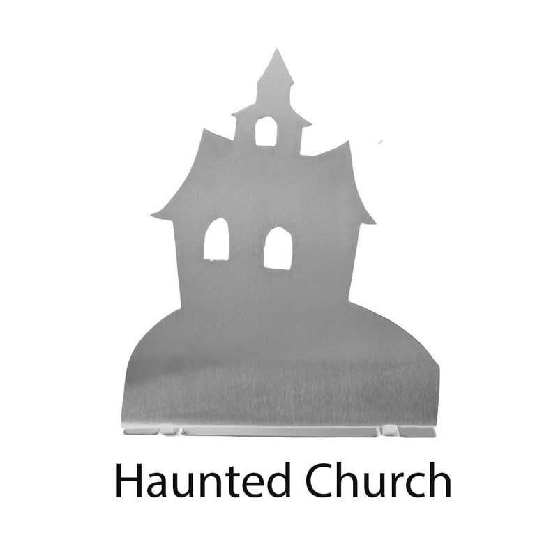 haunted church halloween figurines