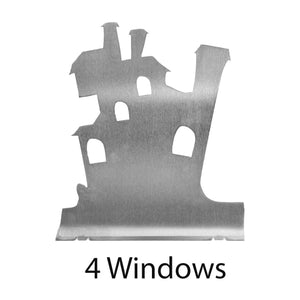 haunted house halloween figurines