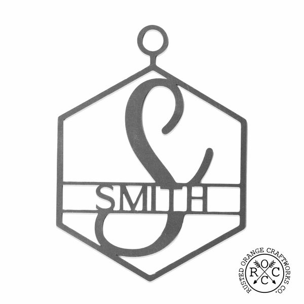 monogram ornament letter s