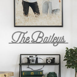 the baileys sign on wall