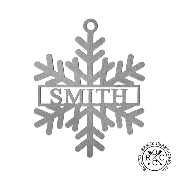 snowflake ornament