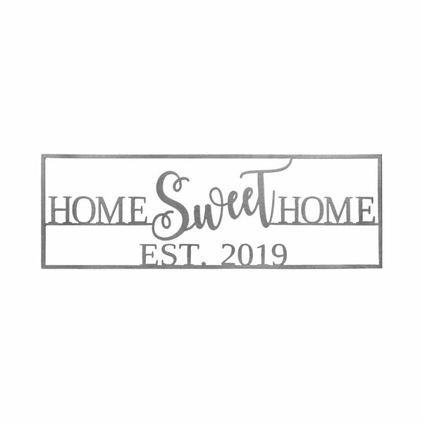 home sweet home sign