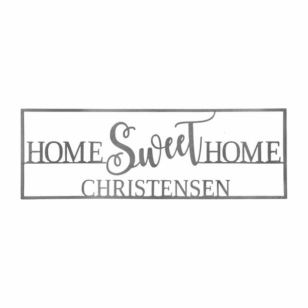 home sweet home sign