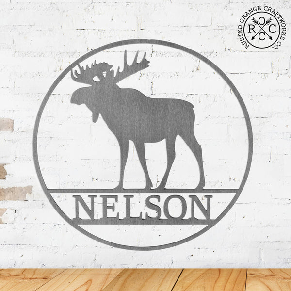 Rusted Orange Craftworks Co. Hunting & Shooting Wildlife Signs - Personalized Hunting Decor for Cabin, Gifts for Men