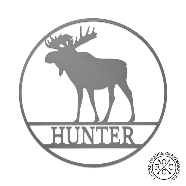Rusted Orange Craftworks Co. Hunting & Shooting Wildlife Signs - Personalized Hunting Decor for Cabin, Gifts for Men