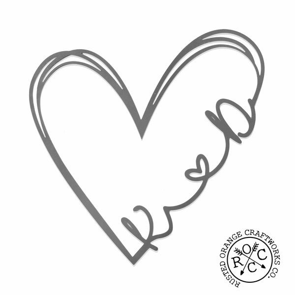 Love is all around sign