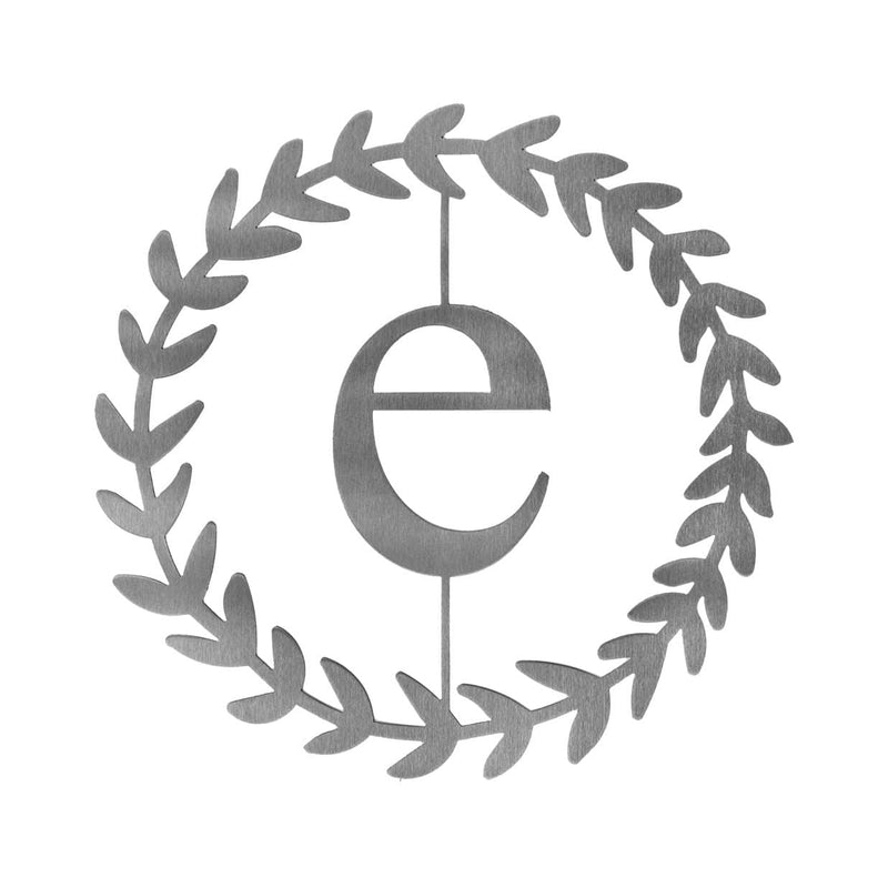 monogram letter e