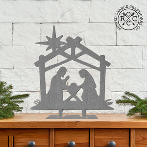 Rusted Orange Craftworks Co. Nativity Sets Special Offer 9" Nativity Silhouette - 4 Styles - Birth of Jesus Scene Figures