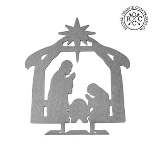 Rusted Orange Craftworks Co. Nativity Sets Special Offer 9" Nativity Silhouette - 4 Styles - Birth of Jesus Scene Figures