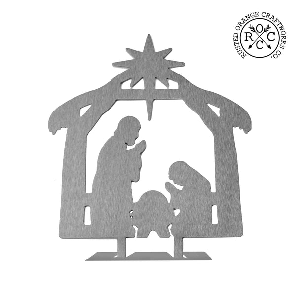 Rusted Orange Craftworks Co. Nativity Sets Special Offer 9" Nativity Silhouette - 4 Styles - Birth of Jesus Scene Figures