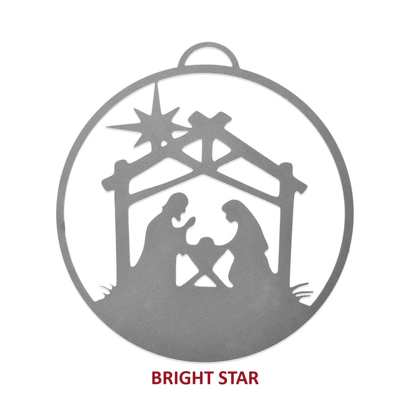 Rusted Orange Craftworks Co. OPTIONS_HIDDEN_PRODUCT Bright Star Nativity UPSELL ONLY Ornament for One Please