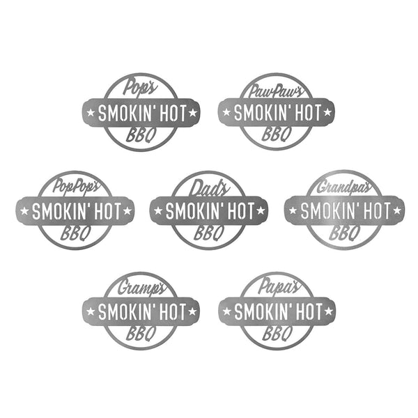 Rusted Orange Craftworks Co. OPTIONS_HIDDEN_PRODUCT Special Offer Smokin' Hot Plaques - Personalized Outdoor Hanging Barbecue Signs