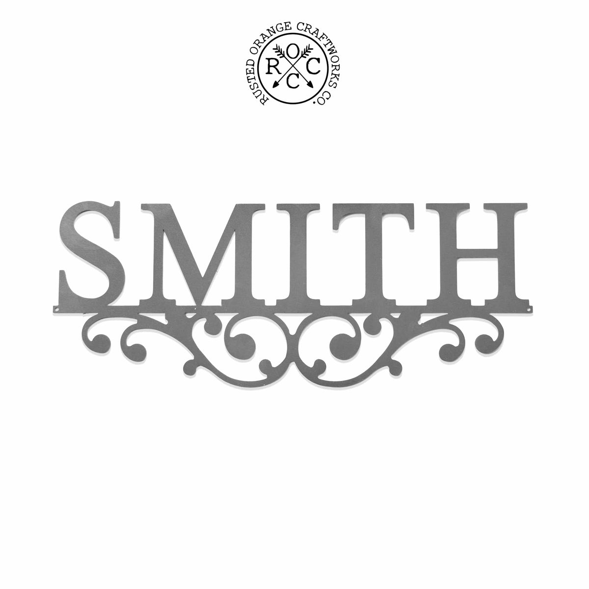 Pemberley Scroll Sign - 2 Sizes - Family Sign Housewarming Gifts