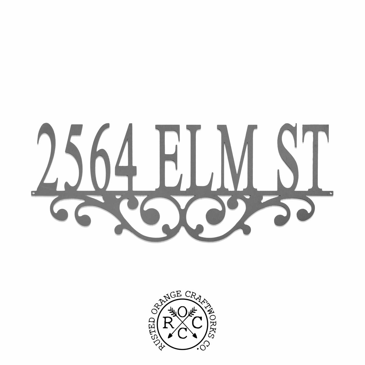 Pemberley Scroll Sign - 2 Sizes - Family Sign Housewarming Gifts