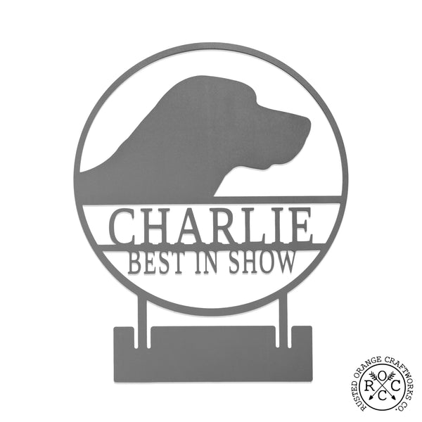 pet memorial plaque