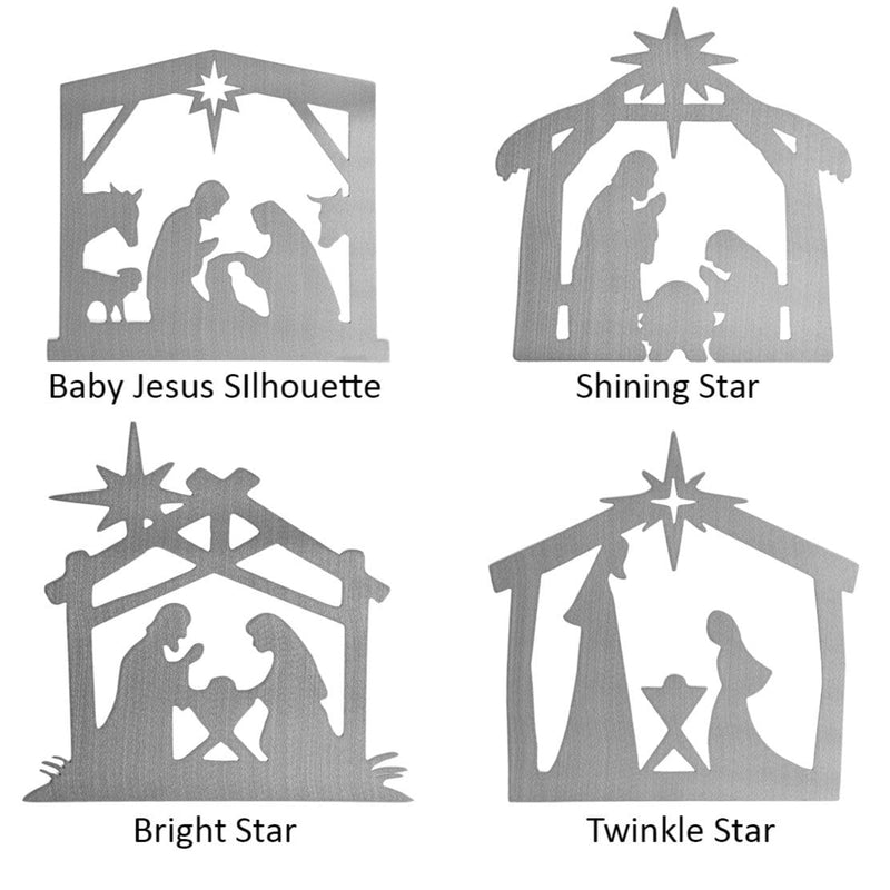 Nativity sign style options