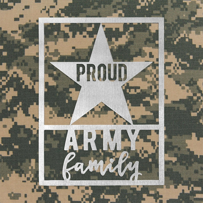 military sign on camo background