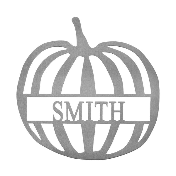 pumpkin sign
