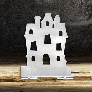 haunted house halloween figurine