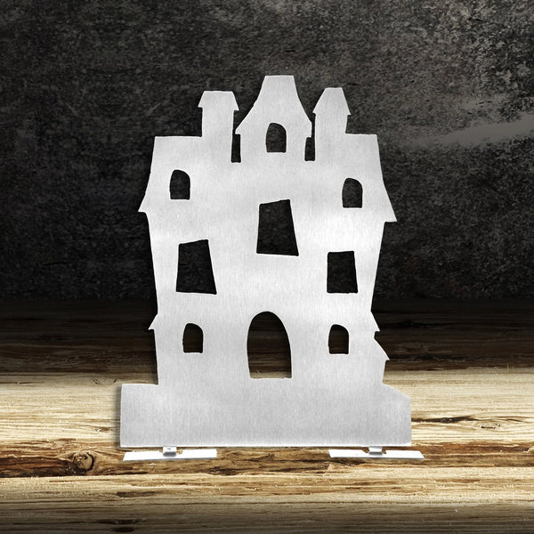 haunted house halloween figurine
