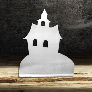 haunted church halloween figurines
