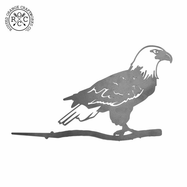 Bald eagle tree stake