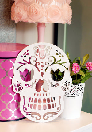 sugar Skull on table