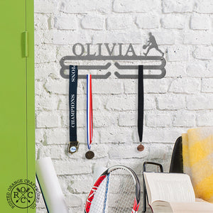 Rusted Orange Craftworks Co. Trophies & Awards Medal Holder - 30+ Styles - Medal Hanger Holder Display Rack for Awards or Ribbons