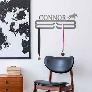 Rusted Orange Craftworks Co. Trophies & Awards Medal Holder - 30+ Styles - Medal Hanger Holder Display Rack for Awards or Ribbons