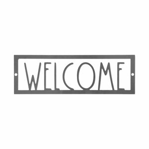 welcome sign