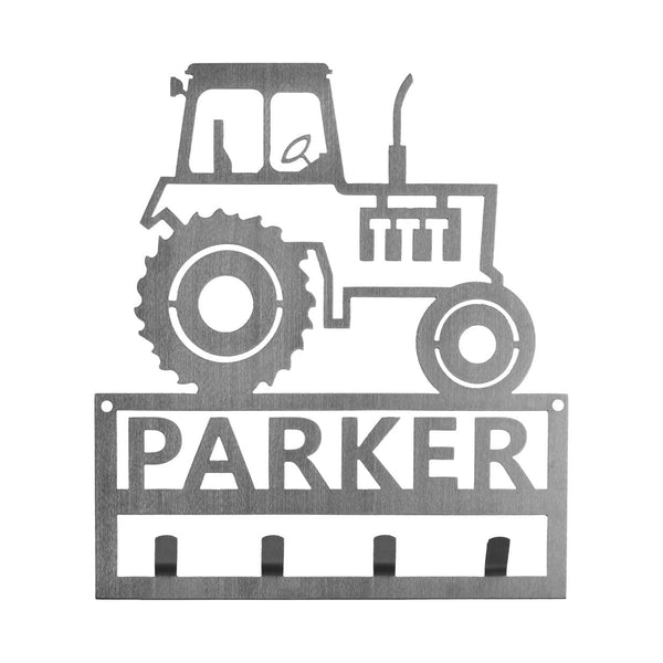 work truck sign tractor style with hooks