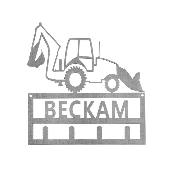 work truck sign loader style with hooks