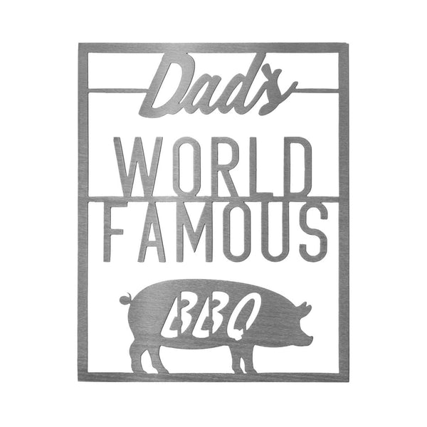 world famous bbq plaque