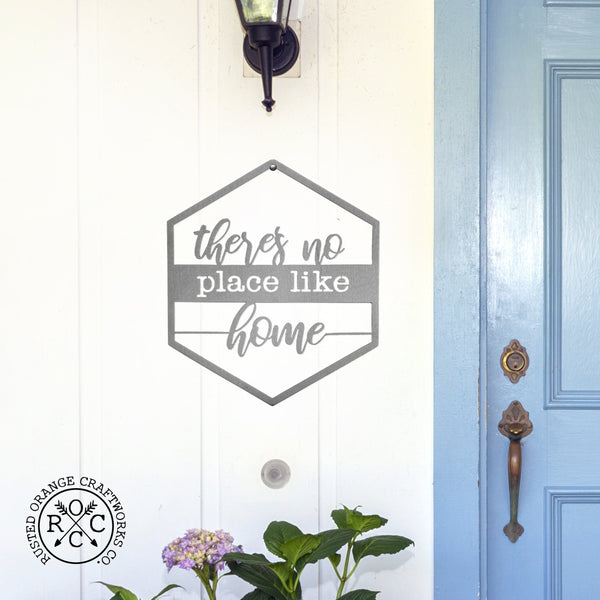 Rusted Orange Craftworks Co. Wreaths & Garlands Hexagon Door Greetings - Welcome to Our Home Modern Rustic Word Art